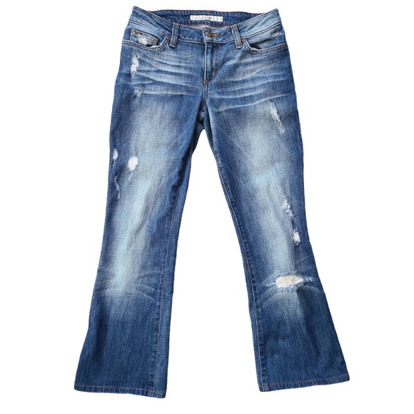 Joe's Jeans Denim - JOE'S Distressed Honey Fit Phoebe Wash Boot Cut Jeans 37FI5730 Women's‎ Size 26